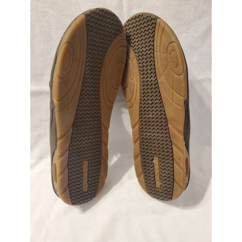 Speedo Mens Slide Sandals Brown Air Cushion Water Shoes Size 11